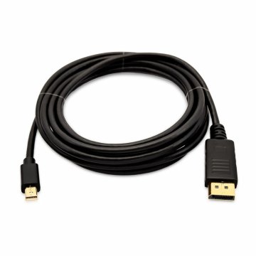 Kábel Mini DisplayPort na DisplayPort V7 V7MDP2DP-03M-BLK-1E Čierna