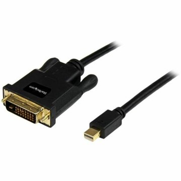 Adaptér Mini DisplayPort na DVI Startech MDP2DVIMM6B (1,8 m) Čierna 1.8 m