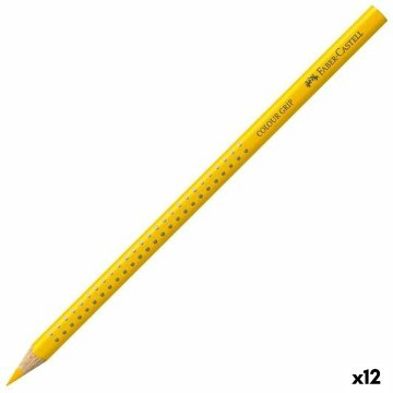 Farbičky Faber-Castell Colour Grip Žltá (12 kusov)