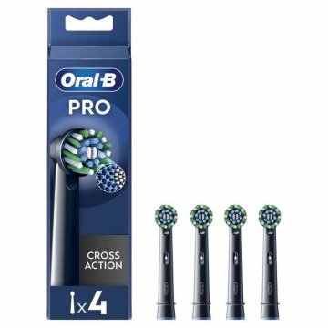 Výmenná hlava Oral-B Pro Cross action Čierna 4 kusov