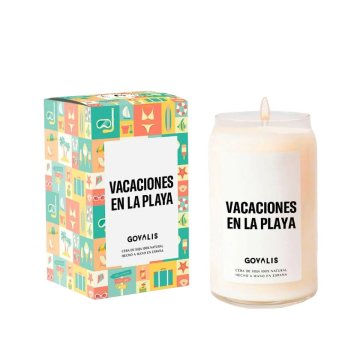 Parfúmovaná Sviečka GOVALIS Vacaciones en la Playa (500 g)