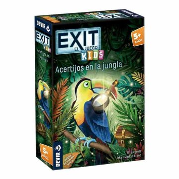 Stolová hra Devir Exit Kids Acertijos En La Jungla ES