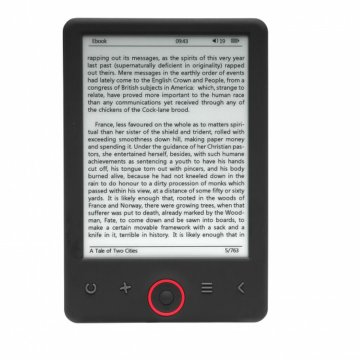 eBook Denver Electronics 635L 4GB Čierna 6"