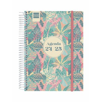 Agenda Finocam Exotic Viacfarebná Quarto 15,5 x 21,2 cm 2024-2025