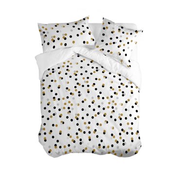 Obliečky Nordic HappyFriday Blanc Golden dots Viacfarebná 260 x 240 cm