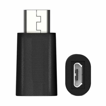 Adaptér USB C na Micro USB 2.0 Ewent EW9645 5V Čierna