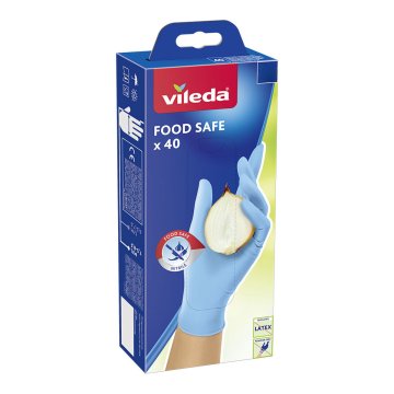 Jednorazové rukavice Vileda Food Safe 171013 S/M (40 kusov)