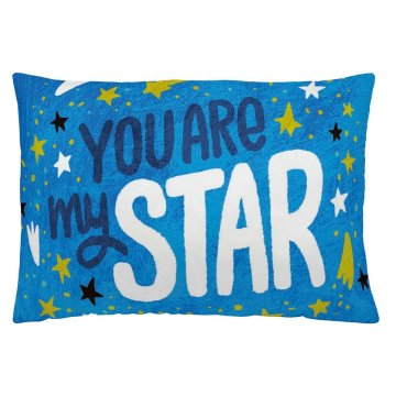 Poťah na vankúš Naturals Stars Reach (50 x 30 cm)