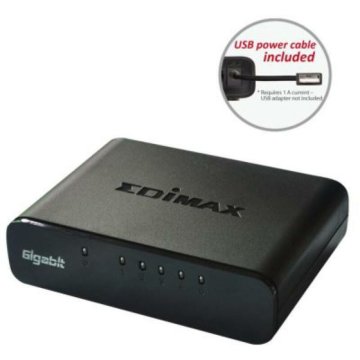 switch Edimax ES-5500G V3 5 p 10 / 100 / 1000 Mbps