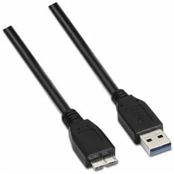 Kábel USB 3.0 A na Micro USB B NANOCABLE 10.01.1102-BK Čierna 2 m