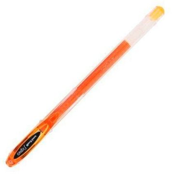 Pero na tekutý atrament Uni-Ball Rollerball Signo Basicos UM-120 Oranžová 0,5 mm (12 Kusy)