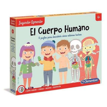 Vzdelávacia hra Aprendo el cuerpo humano Clementoni 55114.9 37 x 28 cm (ES) (5 x 37 x 28 cm)