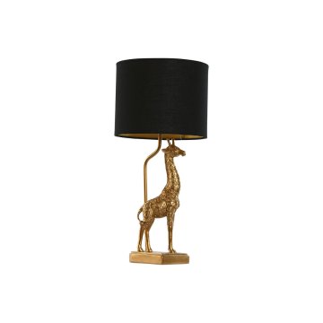 Stolná lampa Home ESPRIT Čierna Zlatá 20 x 20 x 53 cm