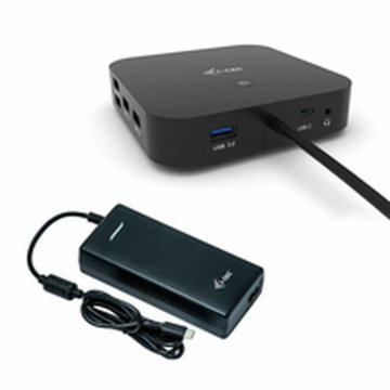 USB rozbočovač i-Tec C31DUALDPDOCKPD100W