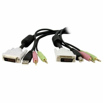 KVM Switch Startech DVID4N1USB6