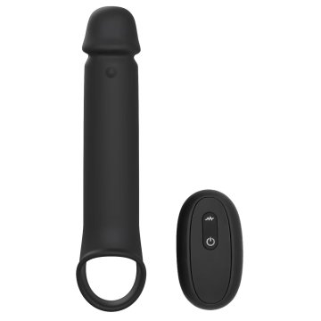 Obal na penis Dream Toys Ramrod Čierna Ø 4,4 cm