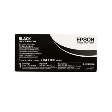 Originálne atramentové náplne Epson Cartucho SJIC10P(K) negro Čierna