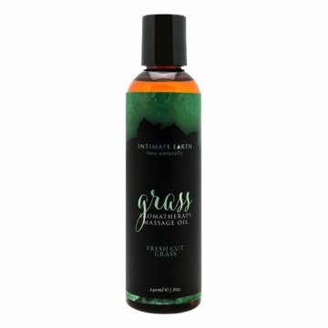 Erotický masážny olej Intimate Earth Grass 40 ml (240 ml)