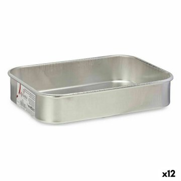 Pekáč Ø 18 cm Striebristý Aluminium (12 kusov)