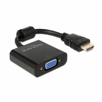 Adaptér HDMI na VGA DELOCK 65512 Čierna