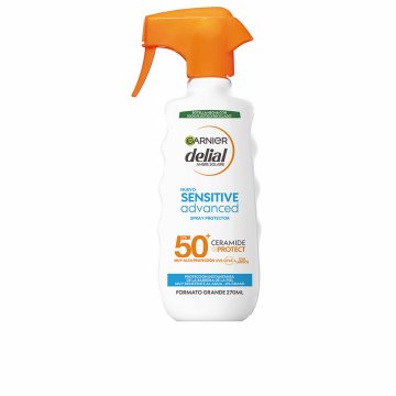 Telové mlieko na opaľovanie v spreji Garnier Sensitive Advanced Spf 50 (270 ml)