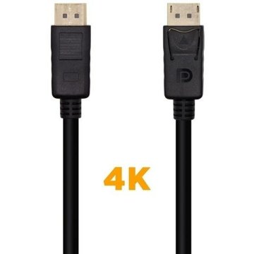 Kábel DisplayPort Aisens A124-0548 Čierna 50 cm