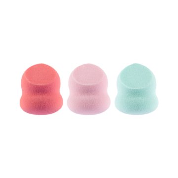 špongie QVS Tekutý make-up (3 pcs)