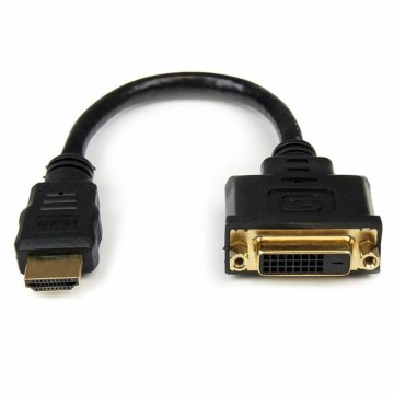 HDMI Adaptér Startech HDDVIMF8IN Čierna