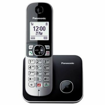 Pevná linka Panasonic KX-TG6852SPB Čierna 1,8"