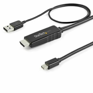 Adaptér Mini Display Port na HDMI Startech HD2MDPMM1M 1 m Čierna