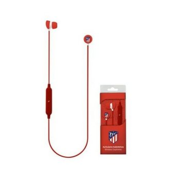 Športové Bluetooth Handsfree s Mikrofónom Atlético Madrid Červená