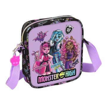 Taška na plece Monster High Creep Čierna 16 x 18 x 4 cm