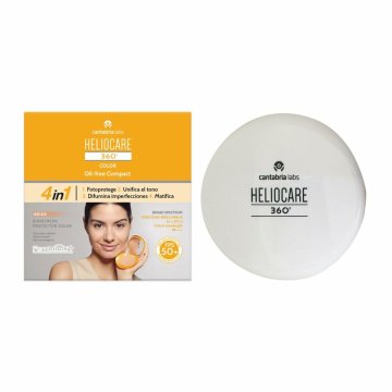 Mlieko na opaľovanie s farbou Heliocare 360 Compact Oil-Free Béžová SPF 50+ 10 g