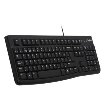 Klávesnica Logitech K120 Čierna