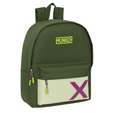 Batoh na Notebook Munich Bright Khaki zelená 31 x 40 x 16 cm