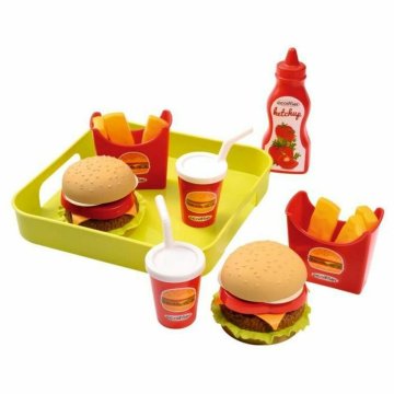 Súprava s hračkárskym jedlom Ecoiffier Hamburger Tray