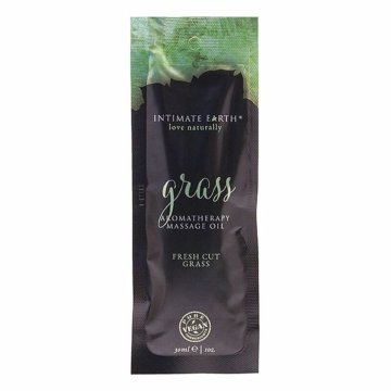 Erotický masážny olej Intimate Earth Grass (30 ml)