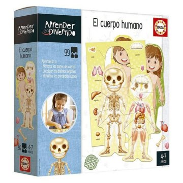 Vzdelávacia hra El Cuerpo Humano Educa 18701 (ES)