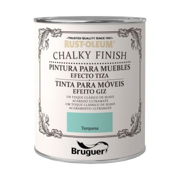 Farba Bruguer Chalky Finish Tyrkysový 750 ml