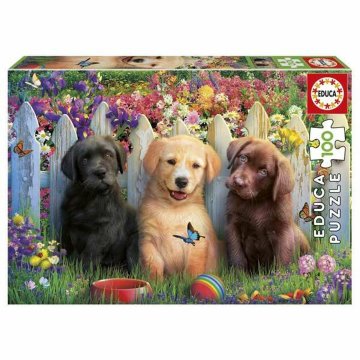 Puzzle Educa Doggies 100 Kusy