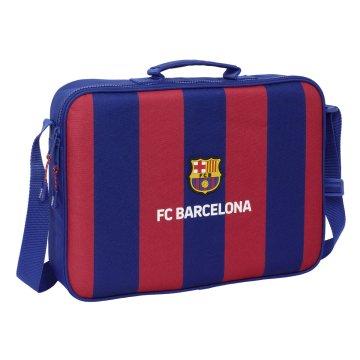 Školský batoh F.C. Barcelona 24/25 Hnedočervená Námornícka modrá 38 x 28 x 6 cm Peňaženka