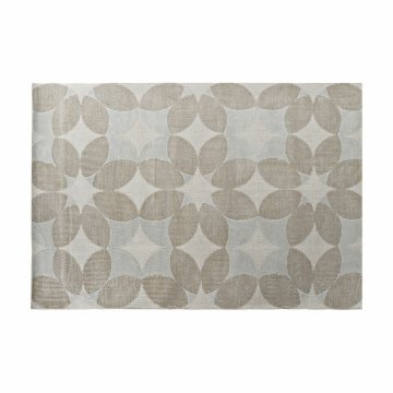 Koberec DKD Home Decor Béžová Polyester Kruhy (160 x 230 x 0.9 cm)