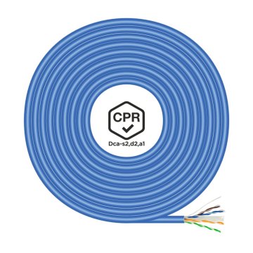 Kábel RJ45 Kategória 6 UTP Aisens A135-0662 Modrá 100 m