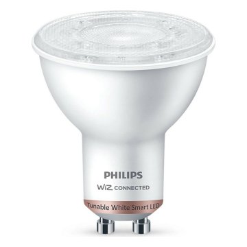 Dichroická LED Žiarovka Philips Wiz Biela F 4,7 W GU10 345 Lm (2700 K) (2700-6500 K)