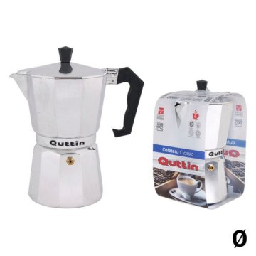 Moka Kanvica Quttin Aluminium Nerezová oceľ