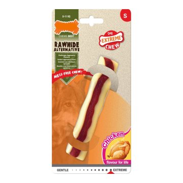 Hračka na žuvanie psa Nylabone Extreme Chew Roll Rawhide Veľkosť S Kurča Nylón