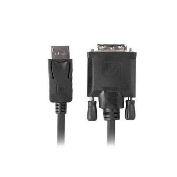 Kábel DisplayPort Lanberg CA-DPDV-10CU-0018-BK Čierna