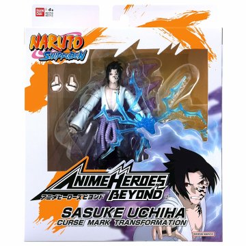 Pohyblivé figúrky Naruto Shippuden Bandai Anime Heroes Beyond: Sasuke Uchiha 17 cm