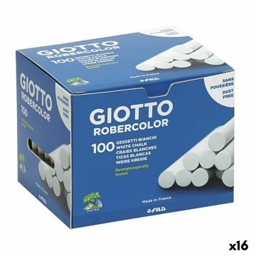 Kriedy Giotto Robercolor Biela 16 kusov 100 Kusy