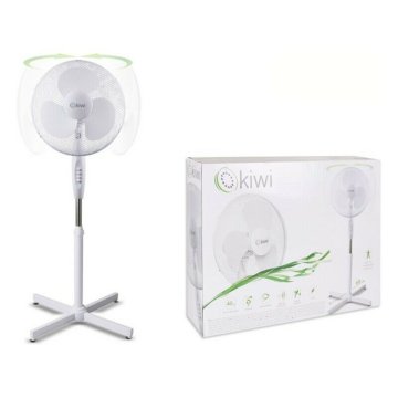 Stojanový ventilátor Kiwi Biela 45 W (Ø 40 cm)